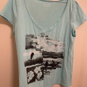 Light Blue Beachy Lightweight Shirt